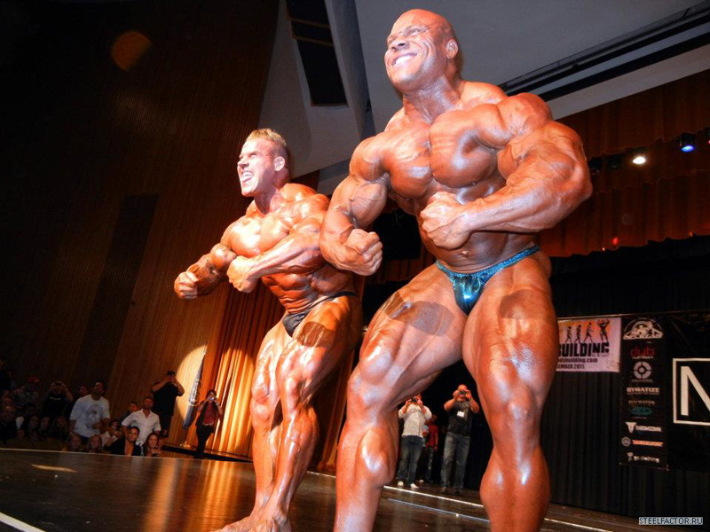 Jay Cutler a Phil Heath