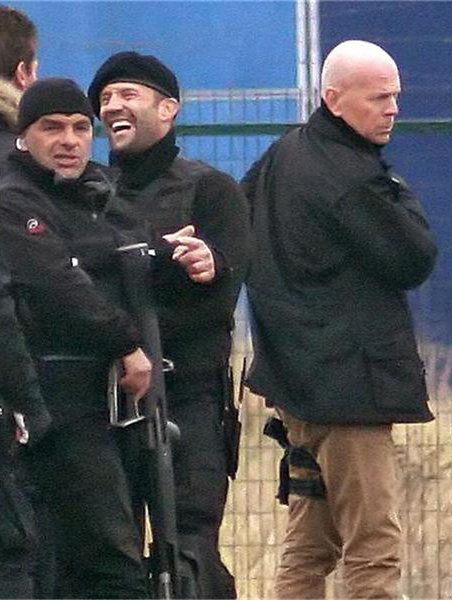 Jason Statham a Bruce Willis