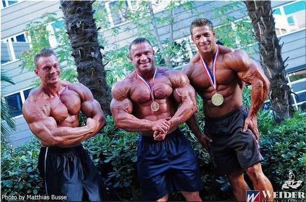 David Walli, Ronny Rockel a Tim Budesheim 