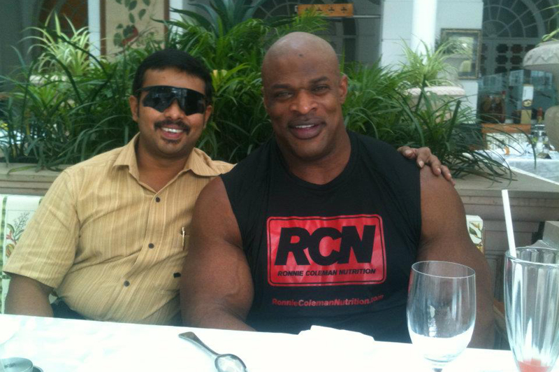 Ronnie Coleman v Indii