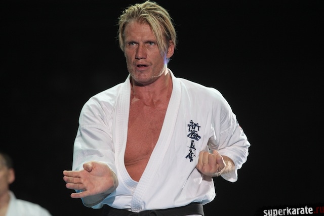 Dolph Lundgren - exhibice v Tokyu