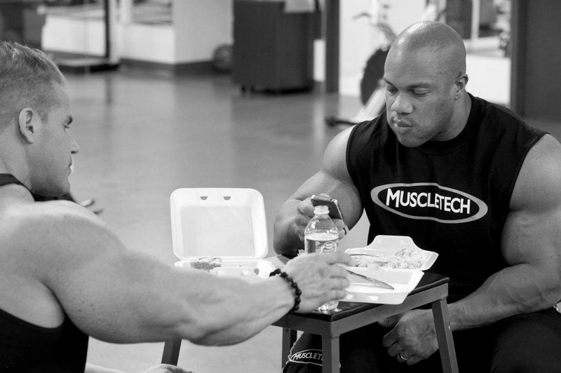 Jay Cutler a Phil Heath