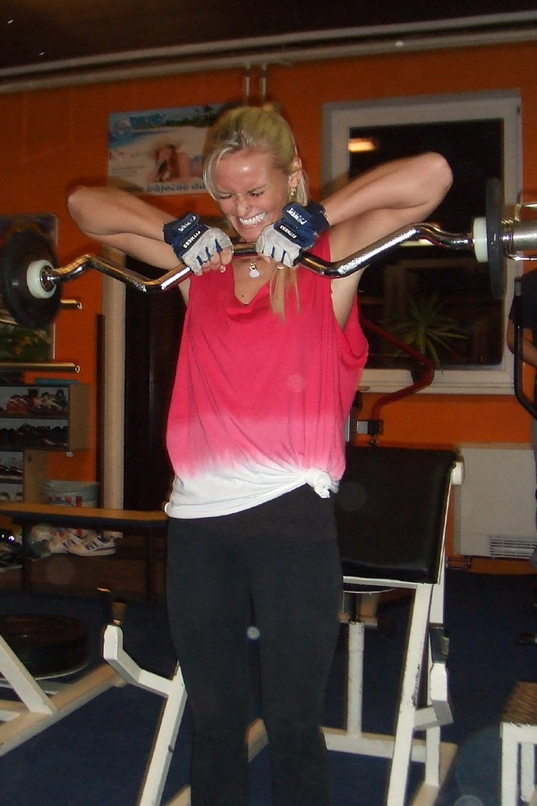 Michaela Podneck� p�ed MS junior� a masters 2011