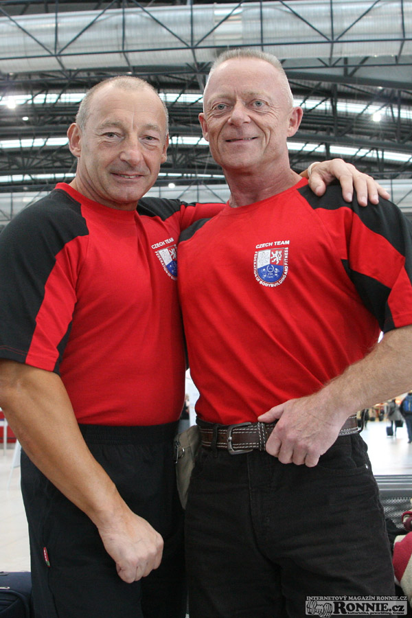 Odlet na MS junior� a masters 2011 - Vladim�r �t�p�nek a Franti�ek David