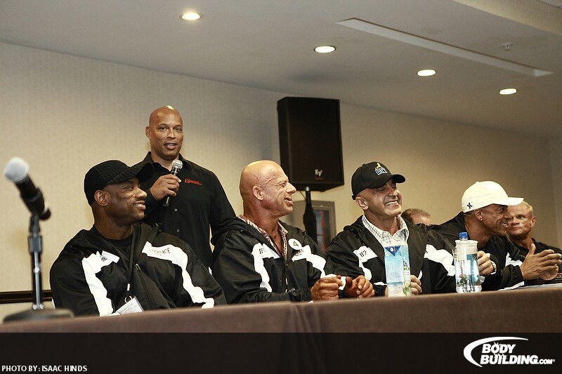 Dexter Jackson, Shawn Ray, Andreas Cahling, Samir Bannout, Troy Alves, Roland Cziurlok