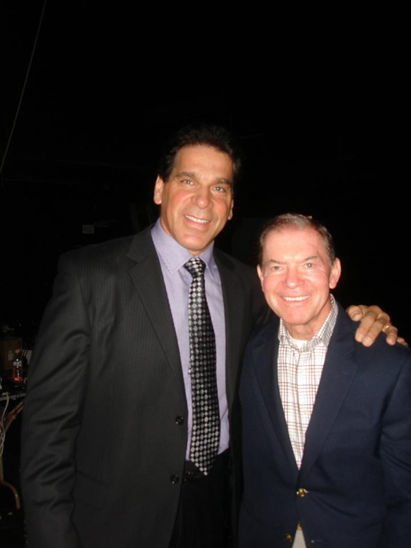 Lou Ferrigno a Larry Scott