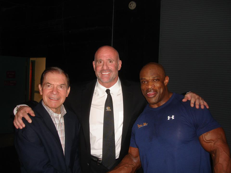 Larry Scott, Steve Weinberger a Ronnie Coleman