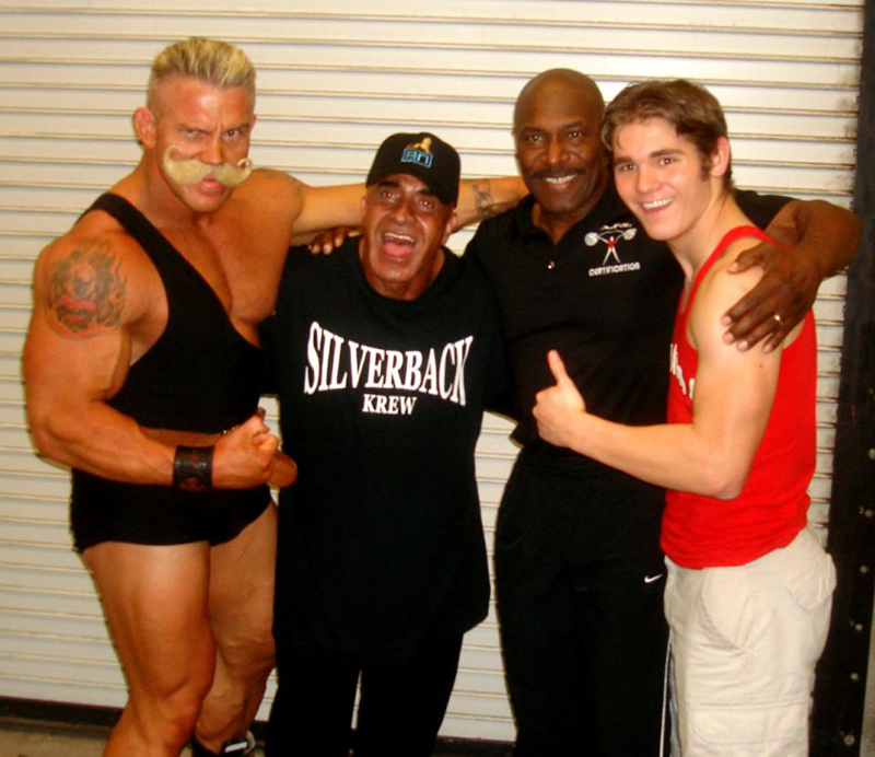 Andy Haman, Samir Bannout, Lee Haney a Sam Haman