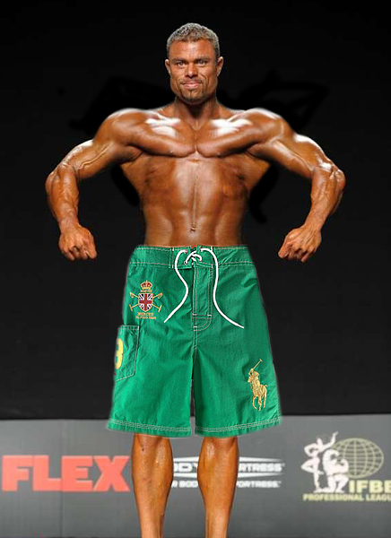 Daniel Hill na profesion�ln� sout�i v kategorii physique