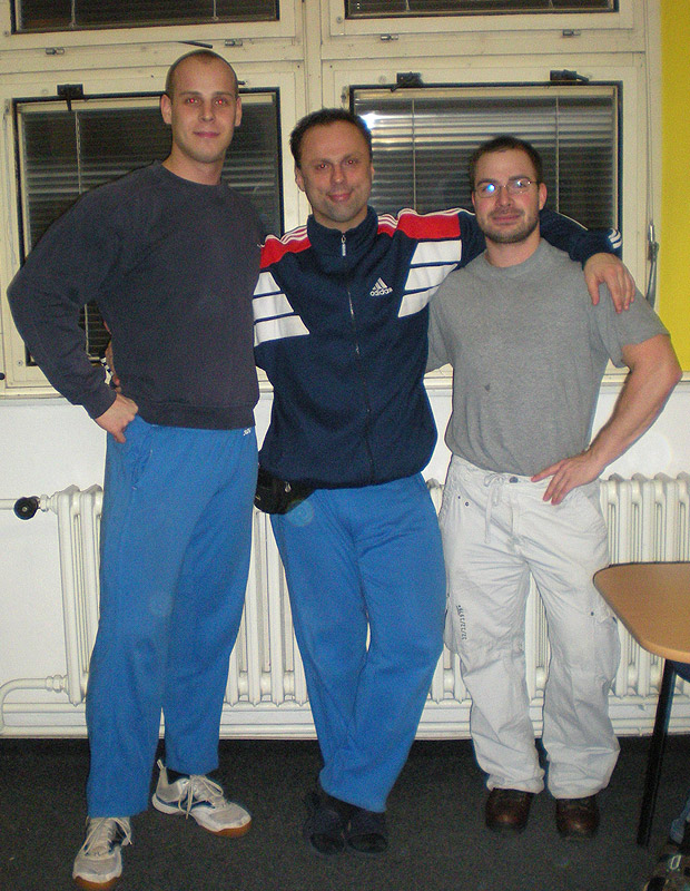 Lum�r �tefek,  Marcel Kubiczek a Richard Farn�k