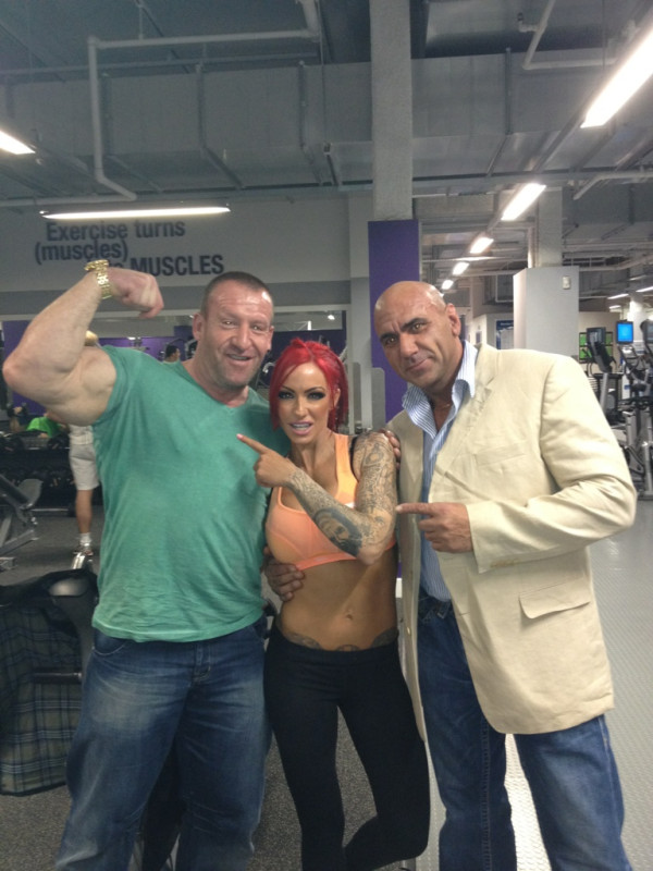 Dorian Yates a Jodie Marsh