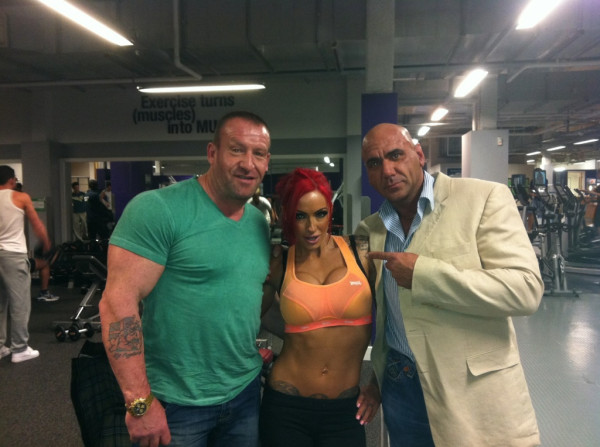 Dorian Yates a Jodie Marsh