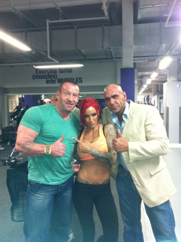 Dorian Yates a Jodie Marsh