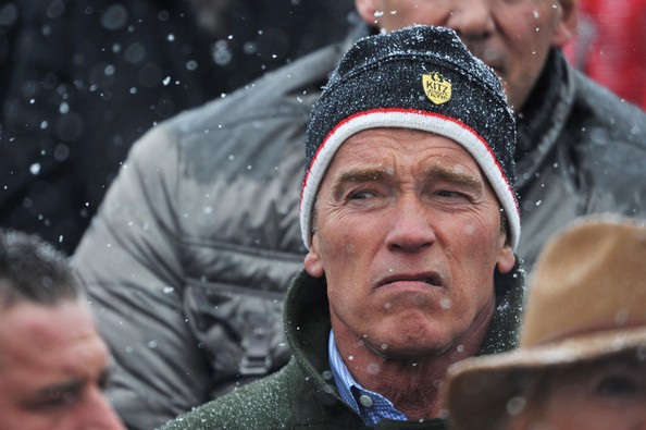 Arnold Schwarzenegger a Ralf M�ller