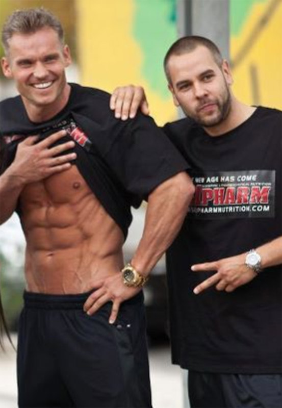 Martin Mester s bratrem
