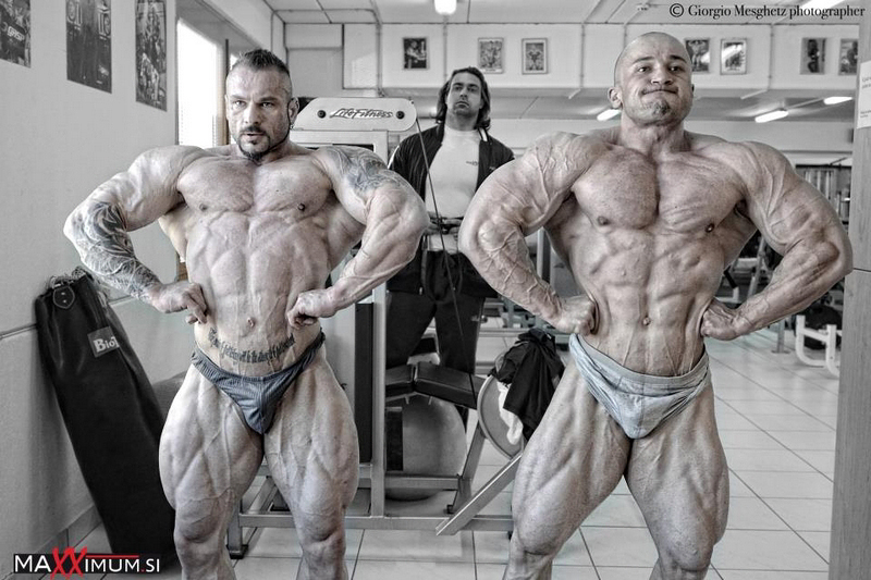 Miha Zupan a Antonio Furic