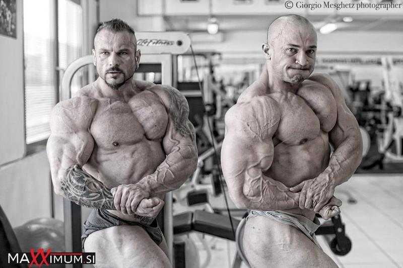 Miha Zupan a Antonio Furic
