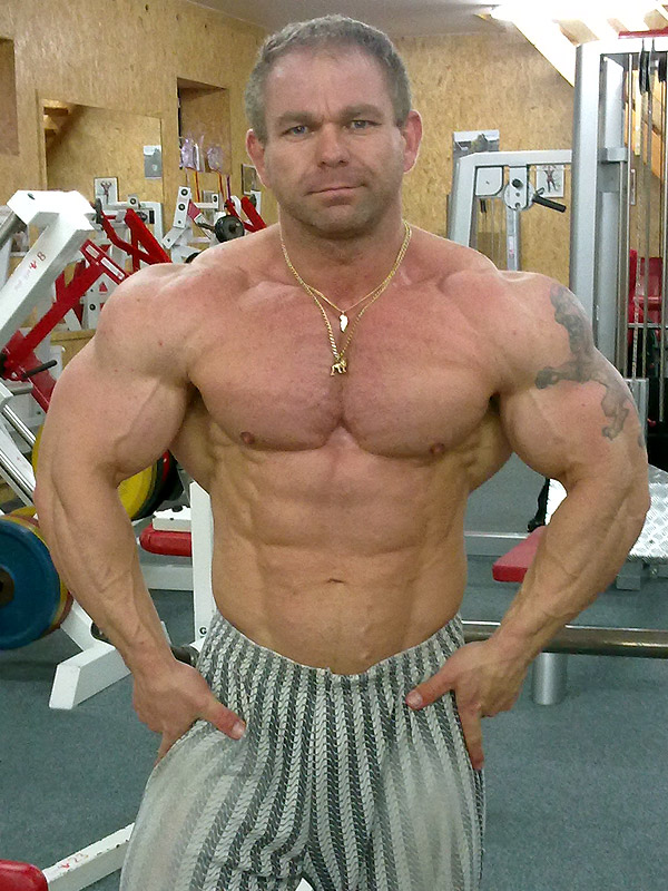 Martin Rezek v pr�b�hu p��pravy na Arnold Classic Amateur 2012