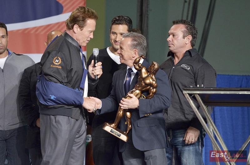 Arnold Schwarzenegger a Rafael Santonja