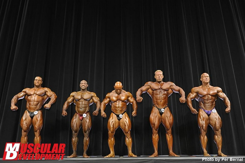 Evan Centopani, Dexter Jackson, Branch Warren, Dennis Wolf, Ben Pakulski
