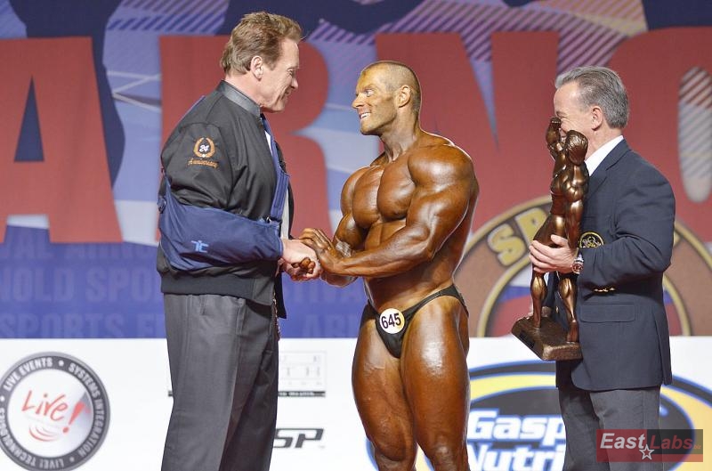 Arnold Schwarzenegger, �tefan Havl�k, Rafael Santonja