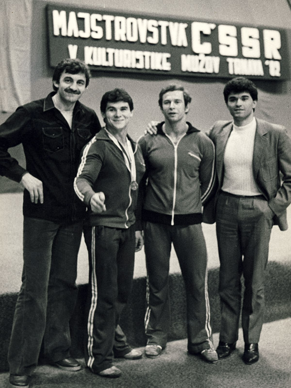 �udo Major jako tren�r na mistrovstv� �eskoslovenska 1982