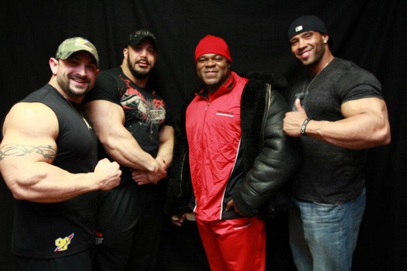Guy Cisternino, Zack Khan, Kai Greene, Juan Morel