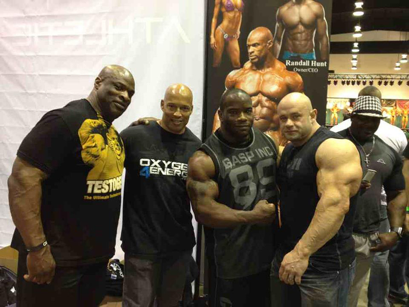 Ronnie Coleman, Shawn Ray, Johnnie Jackson, Branch Warren