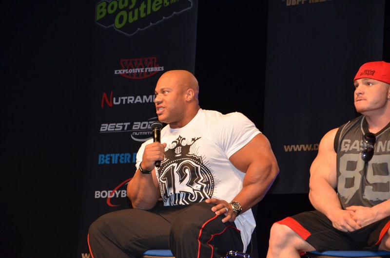 Phil Heath, James "Flex" Lewis