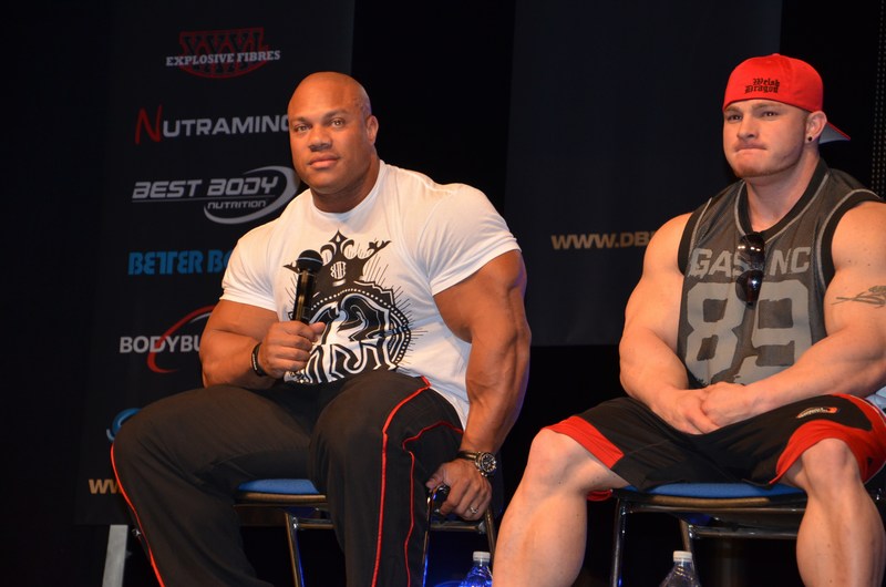 Phil Heath, James "Flex" Lewis