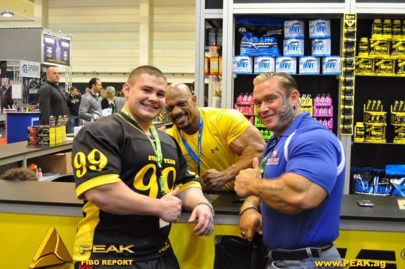 Alexey Lesukov, Sami al Haddad a Lee Priest