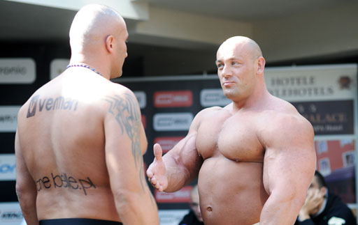 Marcin Najman a Robert Burneika