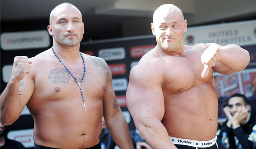 Marcin Najman a Robert Burneika