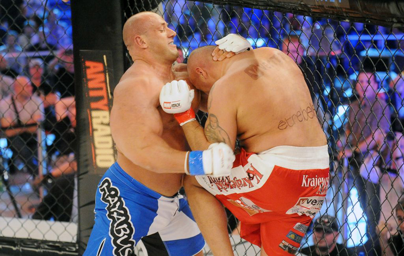 Robert Burneika a Marcin Najman