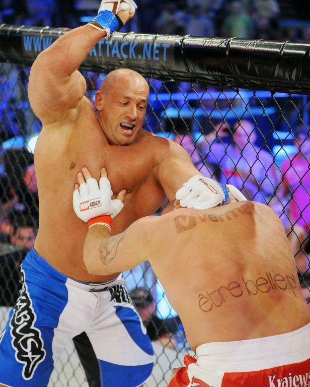 Robert Burneika a Marcin Najman