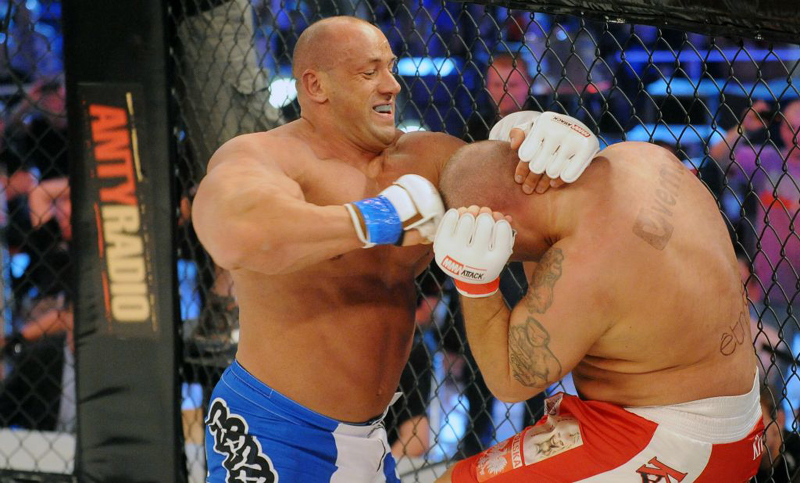 Robert Burneika a Marcin Najman