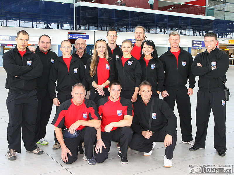 �esk� v�prava p�ed odletem na ME mu��, junior� a masters 2012