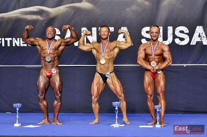 Medailist� kulturistiky mu�� masters nad od 40 do 49 let do 70 kg