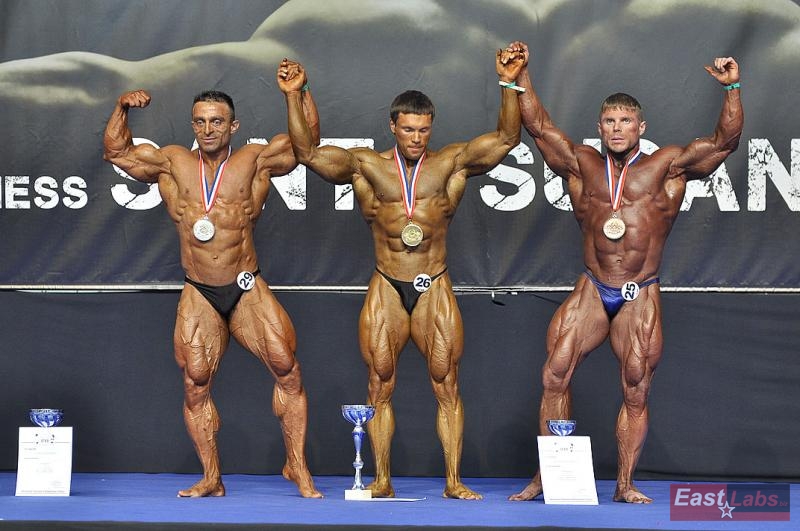 Medailist� kulturistiky mu�� do 85 kg