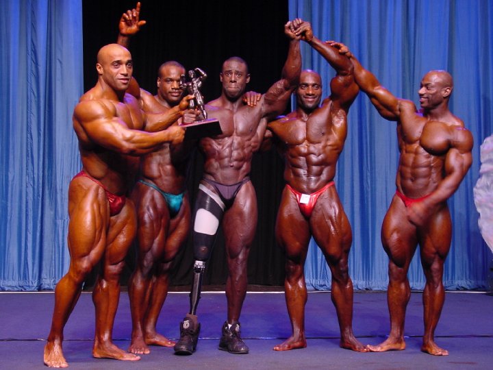 Dennis James, Chris Cormier, Simon Robinson, Ernie Taylor, Dexter Jackson