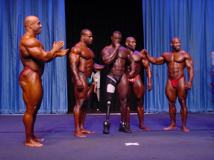 Dennis James, Chris Cormier, Simon Robinson, Ernie Taylor, Dexter Jackson