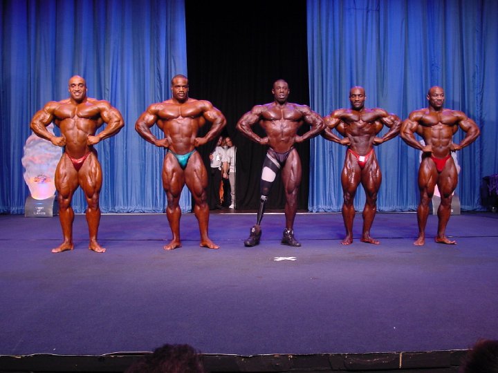 Dennis James, Chris Cormier, Simon Robinson, Ernie Taylor, Dexter Jackson