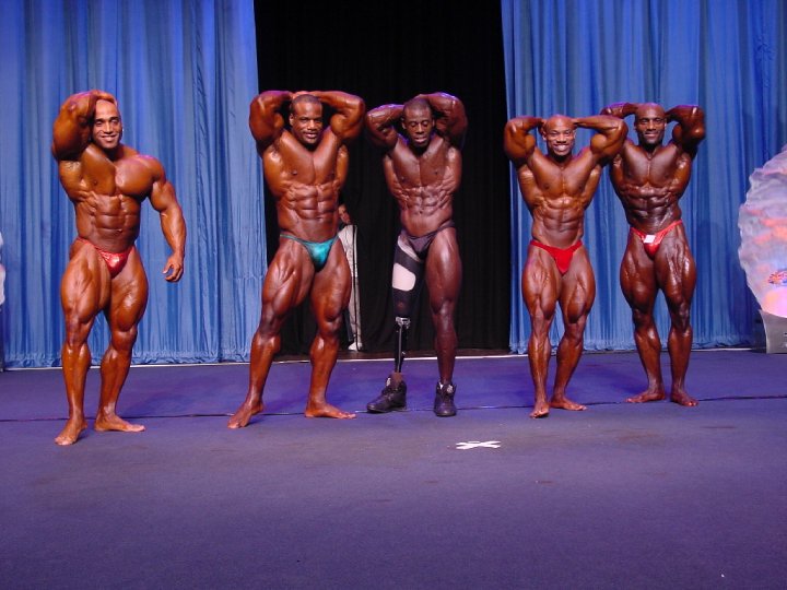 Dennis James, Chris Cormier, Simon Robinson, Dexter Jackson, Ernie Taylor