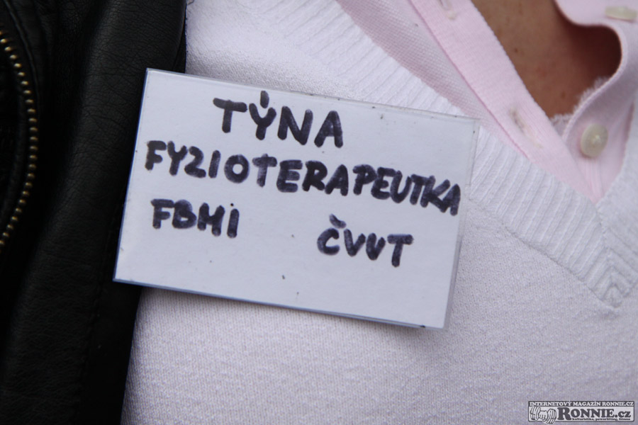 Fyzioterapeutky tu byly pro pot�eby t�mu FBMI