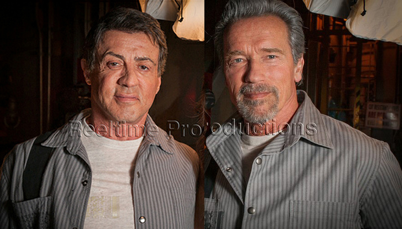 Sylvester Stallone a Arnold Schwarzenegger