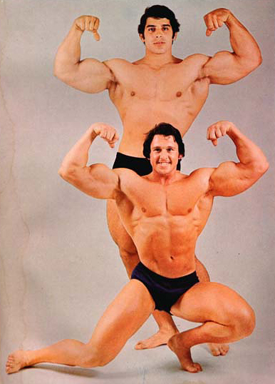 Steve Michalik a Lou Ferrigno