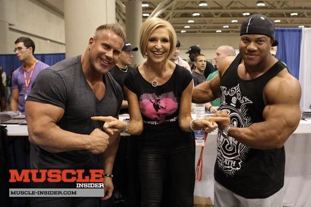 Jay Cutler, Tosca Reno, Phil Heath