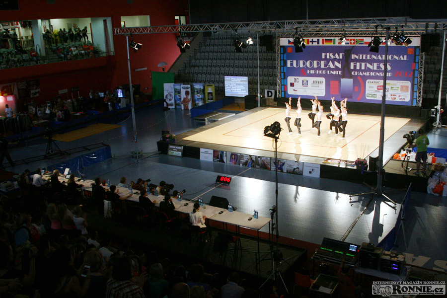 FISAF International European Fitness and Hip Hop Unite Championships 2012