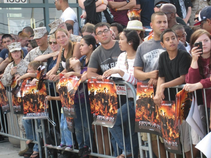 The Expendables 2 na z�kladn� Camp Pendleton