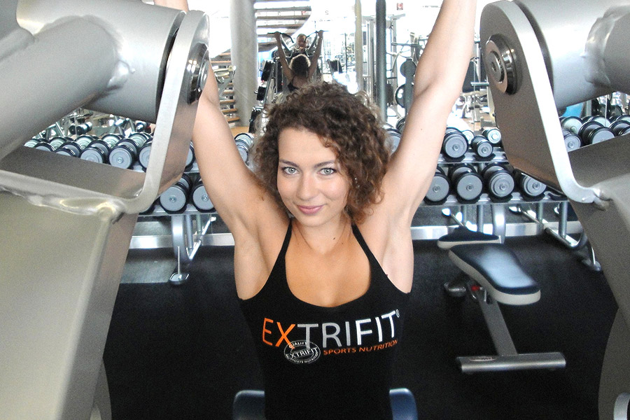 Barbora �ern�kov� v p��prav� na Arnold Classic Europe 2012